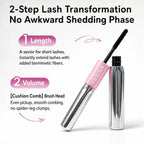Dual-Ended Eyelash Mascara Waterproof Smudge Resistant Makeup