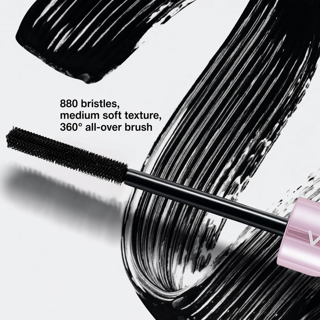 Dual-Ended Eyelash Mascara Waterproof Smudge Resistant Makeup